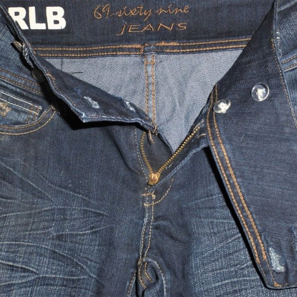 Pink-RLB 69 Jeans Sixty Nine Woman's Jeans Size 30 Ladies Jeans - Picture 6 of 8